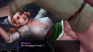 WHAT A LEGEND Best Romantic fuck with Holly, Maple, simmone, celestina