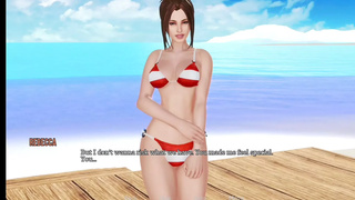 Hot Sexy Teacher fucked hard on Beach