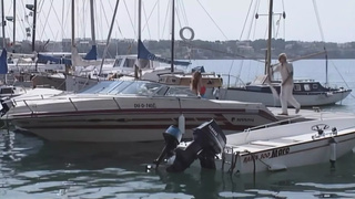 Babewatch Seduces Him to Fuck on the Boat