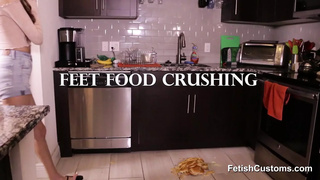 Feet Food Crushing