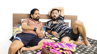 Two Hostel Freinds Fucked His Sexy and Hotty Servant, Hardcore Threesome