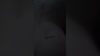 Cum on Perfect Butt of Beautiful Bitch