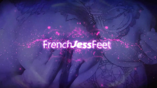 OMG What a FOOTJOB her perfect tiny little toes got SO MUCH CUM ON THEM Footjob Toejob POV HD