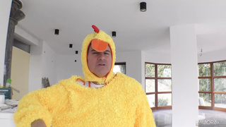 The Easter Bunny Takes the Anal Virginity of Emily Cutie