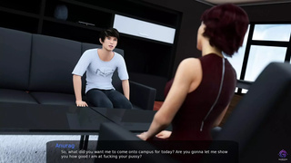 Busty Teacher Seduces Me To Fuck Her Tight Ass - 3D Hentai Game - Milfy City