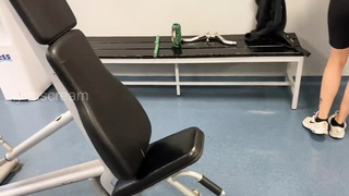 Fucked the New Guy in the Gym! but Motherfucker Was a Cheater!