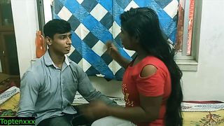 Indian teen girl fucking with neighbors’ boy! Hindi sex