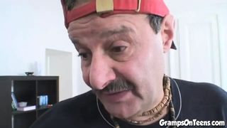 Hot Blonde Sluts with yummy pussy Fucked hard by Old Man