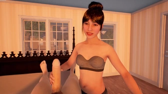 XPorn3D Virtual Reality Handjob by a Cute Asian Teen – Hentai