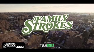 Family Strokes - Sexy Teen Girl Gets Back At Her Step Mommy By Seducing And Fucking Her Step Daddy