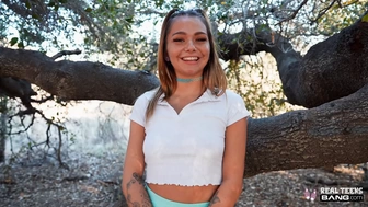 Real Teens - Sexy Newcomer Mia Kay Loves Fucking In The Outdoors