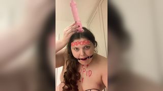 Fat pig slut exposed humiliation