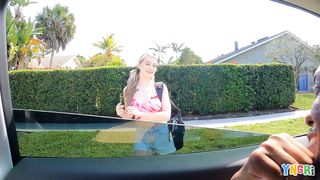YNGR - Petite Kimberly Snow Tries A BBC For The First Time