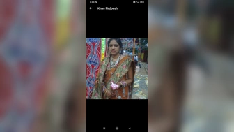 Indian wife bathing outside without any fear