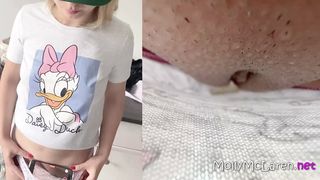 Camera in teen panties while peeing - Never Seen Before
