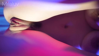 Close Up Pussy Fuck - Cum Heaven Inside & Outside my Meaty Tight Pussy - Milaluv
