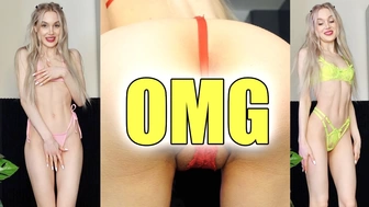 Sofie Skye Slutty Lingerie Try On FREE OnlyFans Girl Ass Small Tits Petite Blonde Slut Asshole Pussy POV Dirty Talk Cunt
