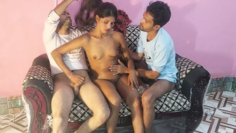 amazingly hot amateur threesome Deshi hot Sex
