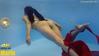 Perfect titties and ass Marfa swimming naked