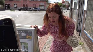 CzechStreets - Hot Russian girl has an orgasm in public