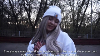 Skater Girl Enjoy Sex