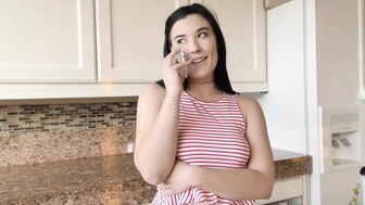 Jenna Reid Has Her Pussy Stretched Out by Her Step Bro's Thick Meat