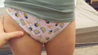 REAL!! Playing with my Stepsister in sexy Panties