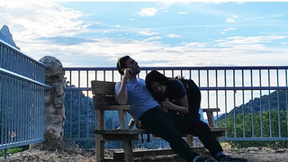 I suck it off a stranger in the mountains