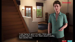 Henry fucked Naomi on Janet's bed - Treasure of Nadia
