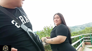 My Stepniece Waits for Me at the Lookout to Fuck Me