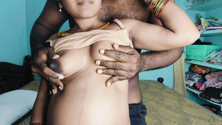 Tamil girl fuck doggy style position.