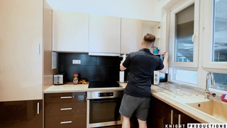 Candie Luciani Fucking for Cream in Her Coffee
