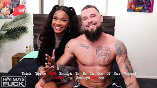 He Put the Pussy in the Grave! Brodie Graves Gives Brianna Moore the Rough Fuck She's Been Begging for