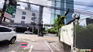 JohnTronX- met tight petite Thai girl in Cafe, fucked 15 minutes after