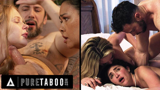 PURE TABOO MILFs Charlie Forde & Dana Vespoli Swapped Their Stepdaughters To Please Their Husbands