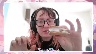 Eating Some Gooey Smores! Asmr Chewing