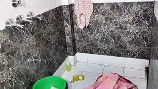 Sister in law was caught in the bathroom