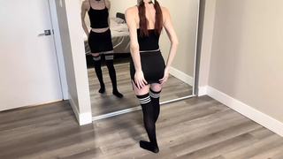 Real Amateur Homemade with Slim Moaning Girl
