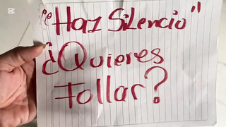 "haz Silencio! Quieres Follar?" - Le Pido a Mi Hermanastro Que Me Folle En Secreto Que Nadie Se Entere!